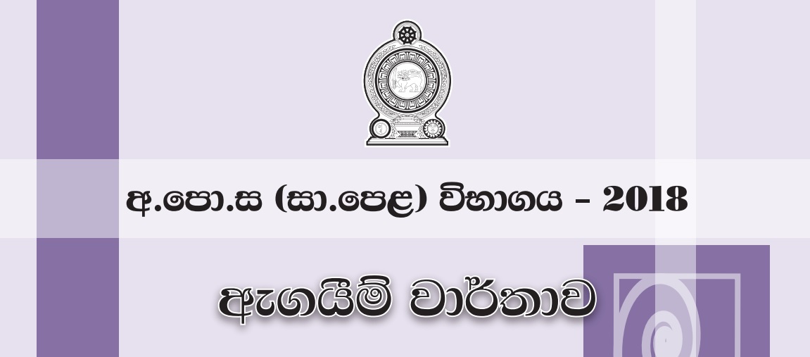 Science & Maths Evaluation Reports 2018, 2017 and 2016 O Level examination