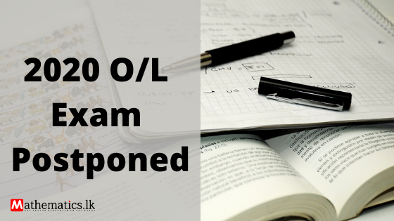 2020 OL Exam Postponed