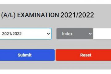 GCE Advanced Level results 2021,2022 www.doenets.lk