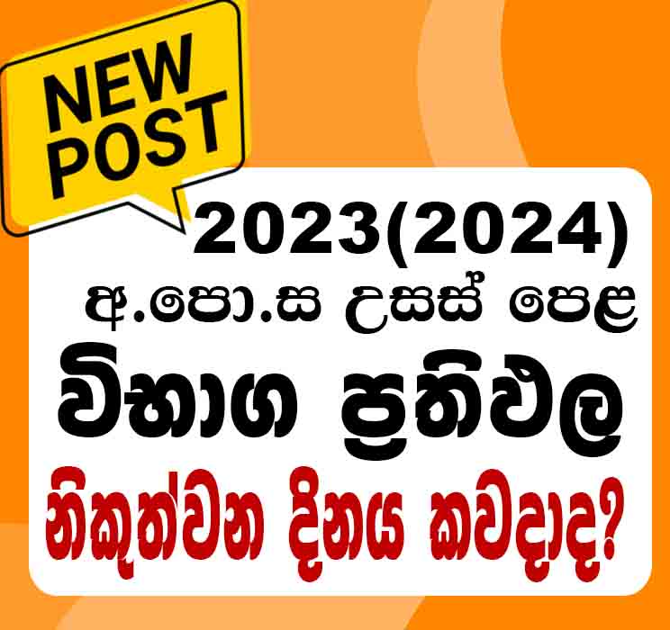 2023 (2024) GCE A/L Results Release Date